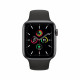 Apple Watch SE GPS + Cellular 40mm Space Gray Aluminum Case with Black Sport B. (MYED2) б/у
